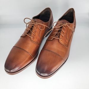 New 13 Cole Haan Brown Jay Grand Cap Oxford